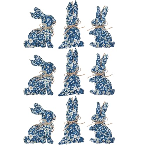 DN DECONATION Lot de 9 décorations de Pâques en tissu à... - Deal du jour à 17.57€