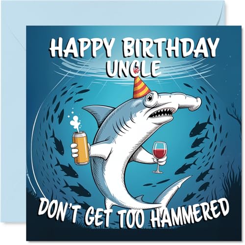 Uncle Birthday Card - Dont get too Hammered - Happy... - Auto & Motorcycle Amazon UK à 2.39€
