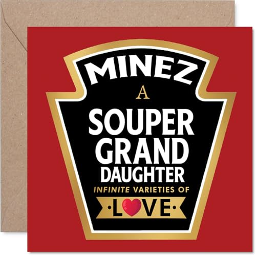 Granddaughter Birthday Card - Souper - Happy Birthday Card... - Auto & Motorcycle Amazon UK à 1.94€