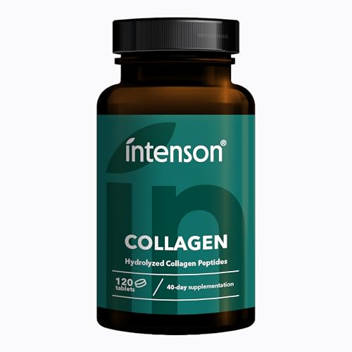 Intenson Collagen Tablets, 120 Comprimés, Peptides de... - Beauté & Parfums Amazon France à 4.95€