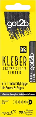 GOT2B Kleber 4 Brows & Edges Tinted Dunkelbraun bis Schwarz... - Beauté & Parfums Amazon Allemagne à 3.50€
