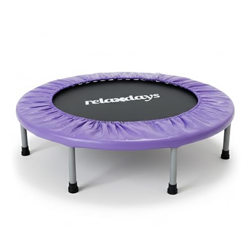 Relaxdays Mini-Trampoline Pliable Sport Fitness Ø95 cm... - Sports & Fitness en promo à 49.99€