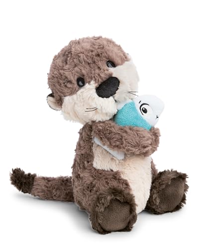 NICI Kuscheltier Otter Oda mit Fisch 25cm - grau... - Jouets & Jeux Amazon Allemagne à 14.99€