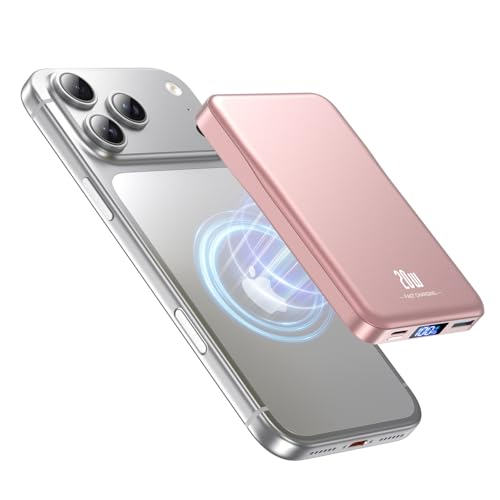 Powerbank für MagSafe 10000mAh, Magnetische Powerbank ohne... - High-Tech & Électronique Amazon Allemagne à 24.99€