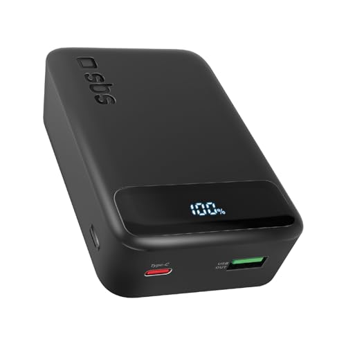 SBS Compact PowerBank, 20000mAh, 20W Power Delivery (PD 3.0... - High-Tech & Électronique Amazon Italie à 29.99€