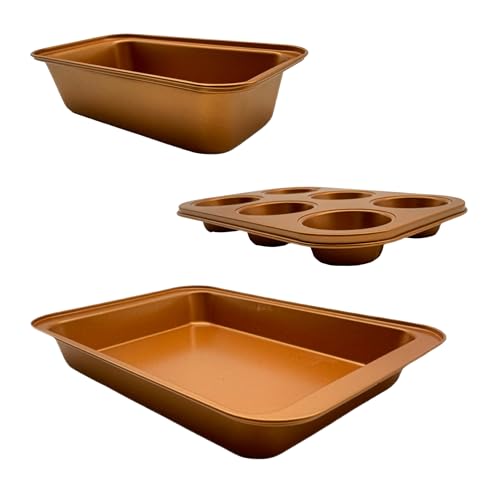 Relaxdays Set 3 pz., 6 Muffin, teglia arrosto... - High-Tech & Électronique Amazon Italie à 16.23€