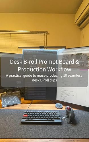 Desk B-roll Prompt Board Workflow with AI and ComfyUI: A... - Maison & Cuisine Amazon Royaume-Uni à 2.39€