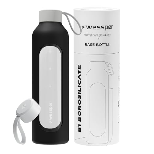 Wessper Bouteille a eau 1 Litre, Bouteille de Motivation... en promo à 17,99€ (-51%) sur Amazon FR
