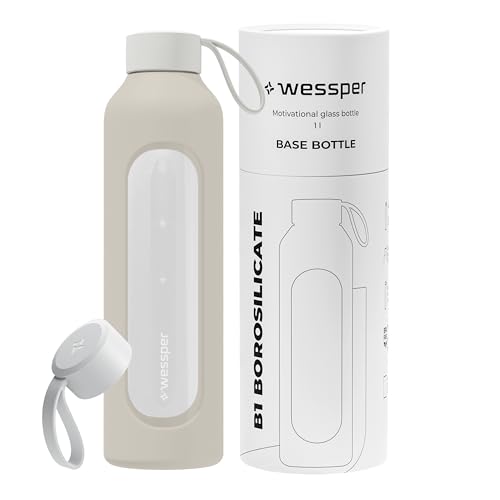 Wessper Bouteille a eau 1 Litre, Bouteille de Motivation... - Sports & Fitness Amazon France à 17.99€