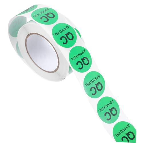 GARIOUANS Étiquettes De Contrôle Qualité Rondes 3 Cm... - Maison & Cuisine Amazon France à 8.29€