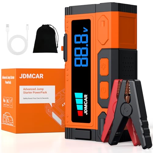 JDMCAR Booster Avviamento Auto - 5000A Avviatore Batteria... - Auto & Moto Amazon Italie à 38.80€