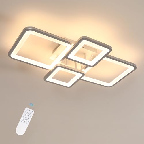 Goeco Deckenleuchte Dimmbar mit Fernbedienung, 54W... - Maison & Cuisine en promo à 37.99€