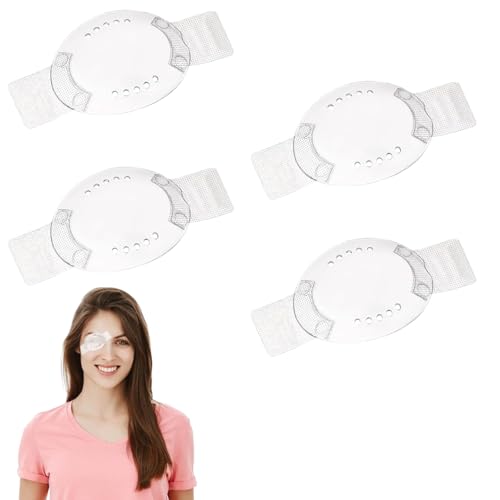 4 Pièces Cache-Yeux Post-Opératoires Transparents Ventilés... - Santé & Bien-être Amazon France à 11.27€
