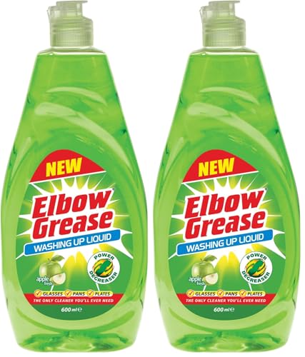 Elbow Grease Washing Up Liquid | Power Degreaser - Soap for... - Maison & Cuisine Amazon Royaume-Uni à 3.00€