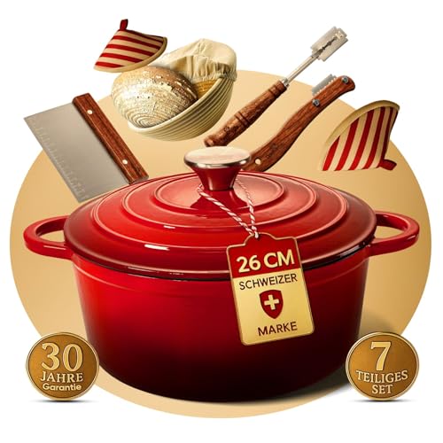 Gusskönigin - Olla de pan al horno de hierro fundido... - Nouvelle promo Amazon à 189.72€
