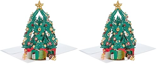 Hallmark Christmas Paper Wonder Card - 3D Festive Tree... - Auto & Moto Amazon Royaume-Uni à 7.40€