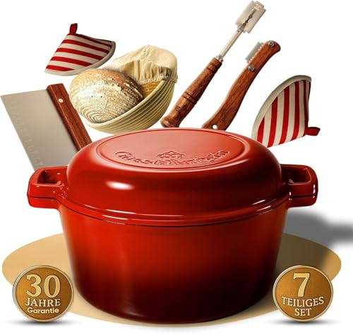 Gusskönigin - Olla de pan al horno de hierro fundido... - Maison & Cuisine en promo à 189.72€