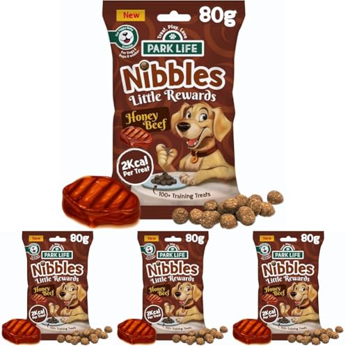 PARK LiFE, Nibbles - Honey Beef Dog Treats 80g, Little... - Pet Supplies Amazon UK à 5.16€