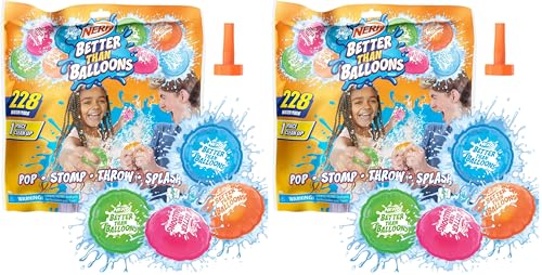 Nerf Better Than Balloons Water Toys 228 Pods (Pack of 2) - Bon plan à 7.48€