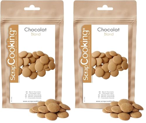 ScrapCooking - Palets de Chocolat Blond 190g - Chocolat... - High-Tech & Électronique en promo à 16.60€