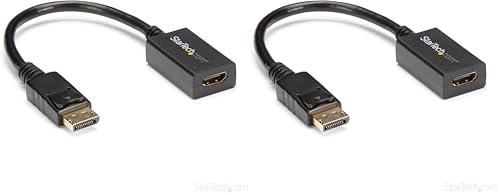 STARTECH.COM Adaptateur/Convertisseur vidéo DisplayPort™... - High-Tech & Électronique Amazon France à 29.02€