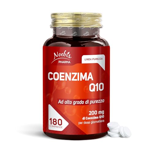 Coenzima Q10 (CoQ10) 200 mg Noebis Pharma – Alto Grado di... - Home & Kitchen Amazon Italy à 18.41€