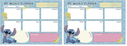 Grupo Erik: Planning da Tavolo A4 Disney Stitch Tropicale... - Maison & Cuisine Amazon Italie à 10.58€