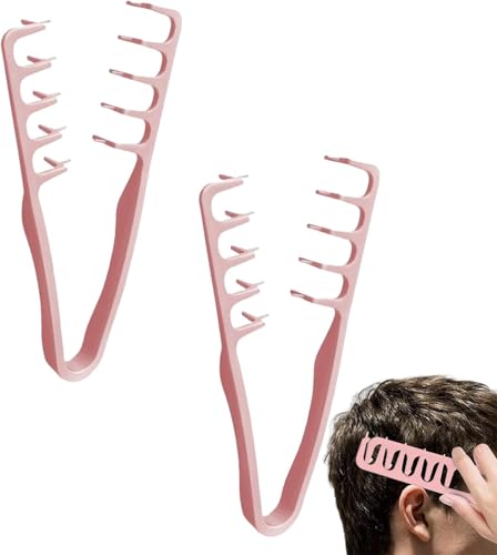 Texture Comb Volumizing Wide-Tooth Hair Comb Roots Volume... - Beauté & Parfums en promo à 1.38€