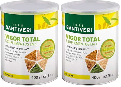 SANTIVERI - VIGOR TOTAL BOTE - 400 GR (Paquete de 2) - Épicerie en promo à 11.80€