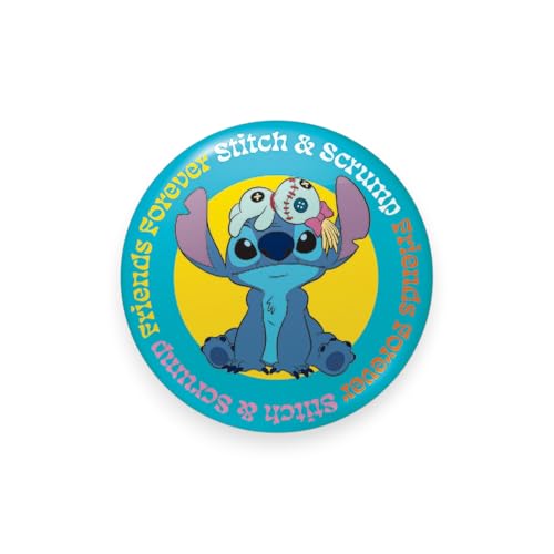 Disney Lilo & Stitch Scrump and Stitch Button Badge 25mm - Jouets & Jeux Amazon Royaume-Uni à 1.42€