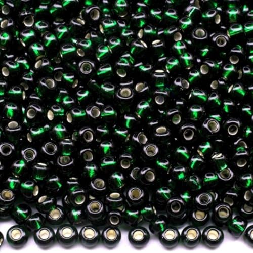 10/0 57150 Preciosa Tschechische Glas-Rocailles Silberkern... - Loisirs Créatifs Amazon Allemagne à 1.70€