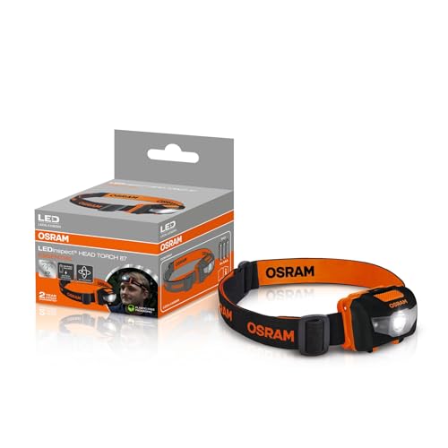OSRAM HEAD TORCH 87 ESSENTIAL, 87 lm, 4 modos, diadema... - High-Tech & Électronique Amazon Espagne à 5.99€