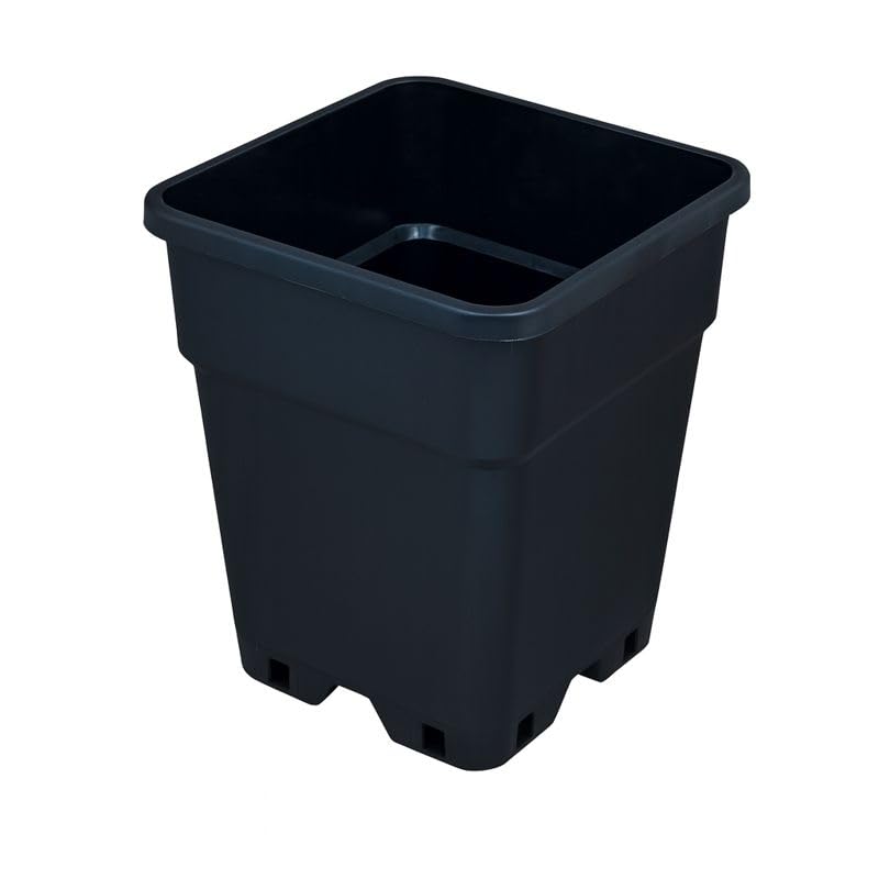 Easy Act Pot de fleurs carré en plastique - 3,5 l - 15 x 15... - Jardin & Extérieur Amazon France à 1.04€