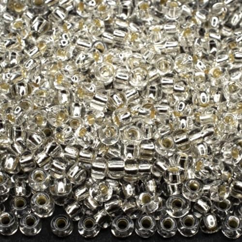 10/0 78102 Preciosa Tschechische Glas Rocailles Silberkern... - Loisirs Créatifs Amazon Allemagne à 3.40€