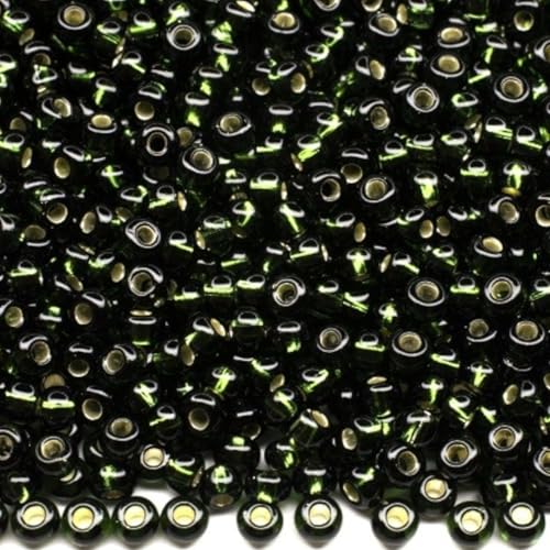 10/0 57290 Preciosa Tschechische Glas-Rocailles Silberkern... - Loisirs Créatifs Amazon Allemagne à 1.70€