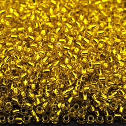 10/0 87010 Preciosa Tschechische Glas Rocailles Silberkern... - Loisirs Créatifs en promo à 3.40€