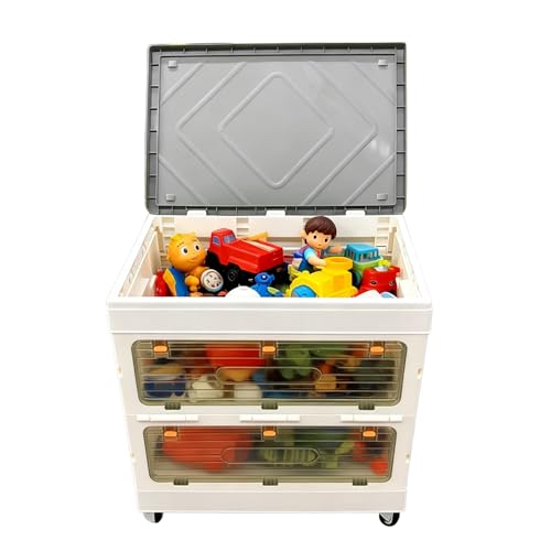Faltbare Aufbewahrungsboxen 60 x 40 x 60cm, 135L... - Maison & Cuisine en promo à 27.37€