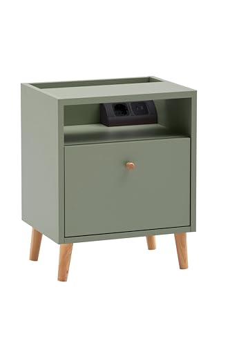 Schildmeyer Nachttisch Bjarne mit Ladestation und Steckdose... - Maison & Cuisine Amazon Allemagne à 143.99€