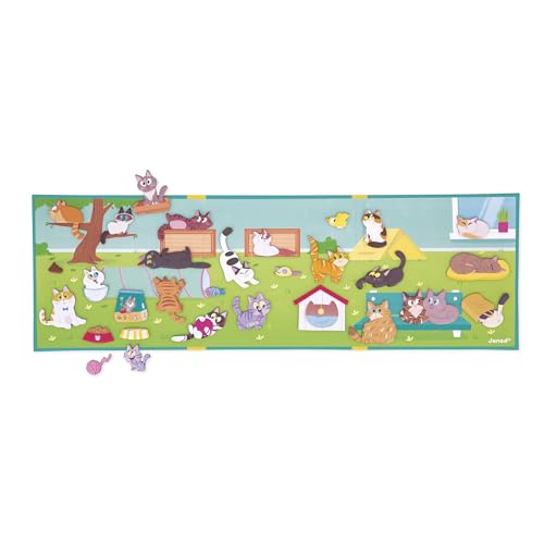 Janod - Magnéti'Stories Gatti - Gioco educativo Magnetico... - Jouets & Jeux Amazon Italie à 9.99€
