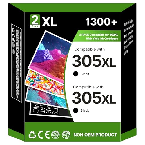 RUDGUZ 305XL per HP Deskjet 2700e stampante A4 WiFi... - High-Tech & Électronique Amazon Italie à 43.75€
