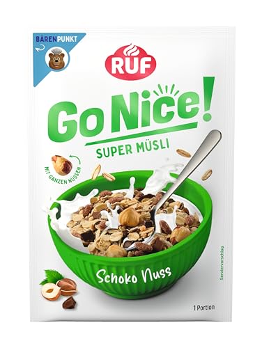 RUF GoNice! Schoko Nuss Müsli aus Vollkorn-Haferflocken mit... - High-Tech & Électronique en promo à 0.89€