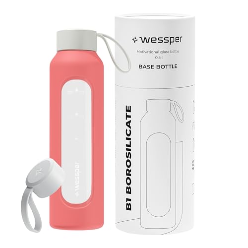 Wessper Bouteille d'eau 500 ml, bouteille motivante avec... en promo à 13,99€ (-50%) sur Amazon FR