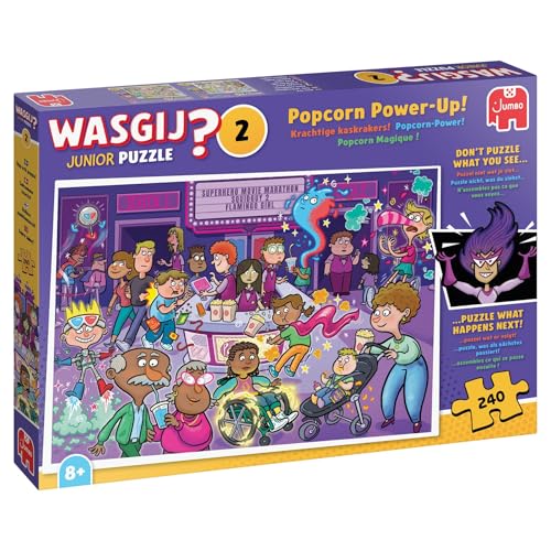 Wasgij Junior 2 - Popcorn-Power! (Puzzle 240 Teile) - Jouets & Jeux en promo à 13.52€
