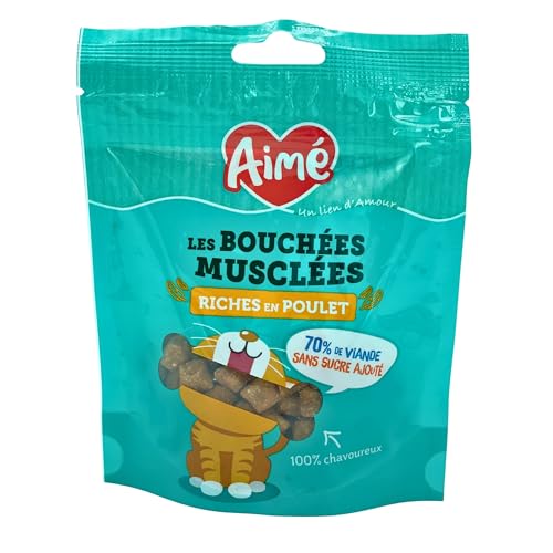 Ame - Bocconi Muscolosi Pollo, Dolcetto per Gatti Adulti... - Auto & Moto Amazon Italie à 3.04€