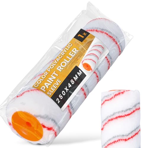 Instalguru Malerrolle Farbroller 25 cm 8x48 mm Polyacryl... - Bricolage & Outils Amazon Allemagne à 2.49€