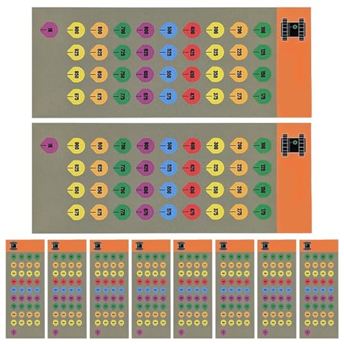 Calcomanías de torreta, 10 hojas de etiquetas de objetivos... - Sports & Fitness Amazon Espagne à 2.12€