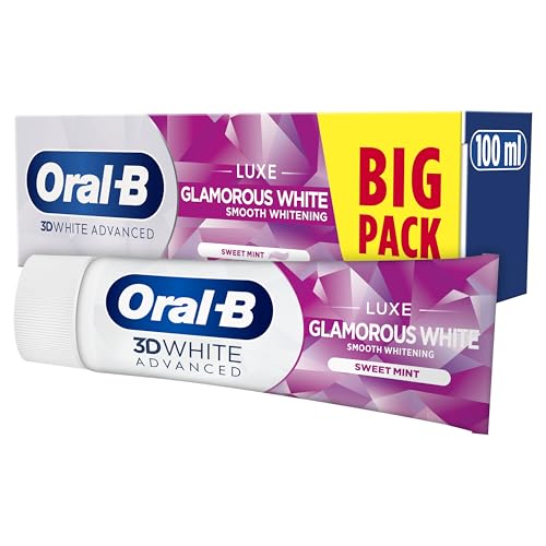 Oral-B 3DWhite Advanced Luxe Glamorous White Toothpaste... - Beauty & Fragrances Amazon UK à 2.70€