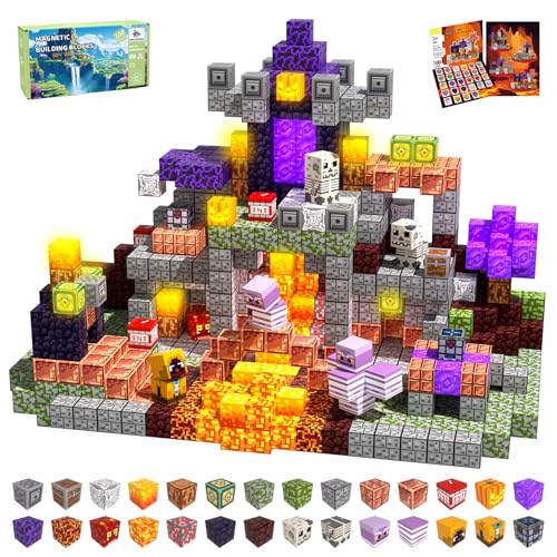 Lot de 100 blocs de construction magnétiques STEM - À... - Jouets & Jeux Amazon France à 25.79€