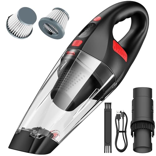 Resmafn Handheld Car Vacuum Cleaner Cordless - Hand Vacuum... - Maison & Cuisine Amazon Royaume-Uni à 21.99€