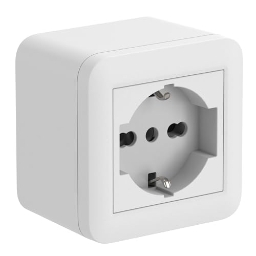 Electraline 60472 Contenitore da superficie FIXA con presa... - Bon plan à 4.90€